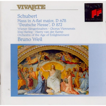 SCHUBERT - Weil - Messe n°5 en la bémol majeur, pour solistes, chur, or